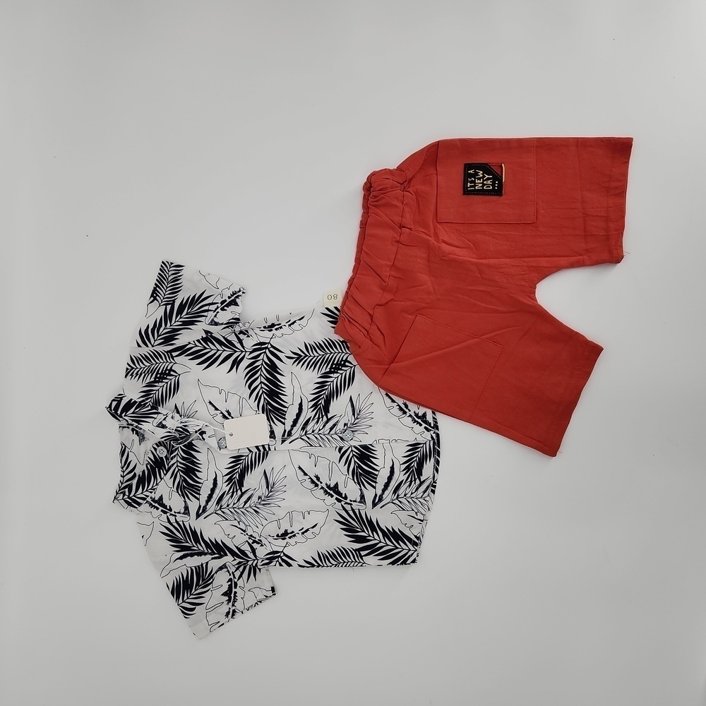 TODDLER Boy Summer Short Set 3-4 years old